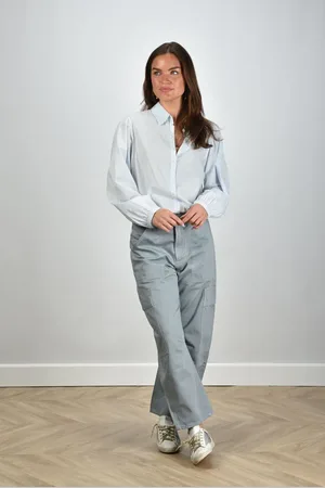 Citizens of Humanity Broek Marcelle Low Slung Cargo blauw