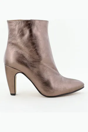 Toral Enkellaarsjes TL-PYTON loreto taupe
