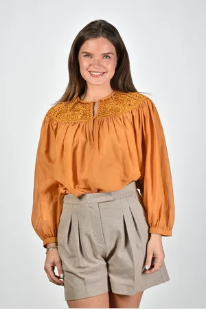 FORTE FORTE Blouse 12411 caramel