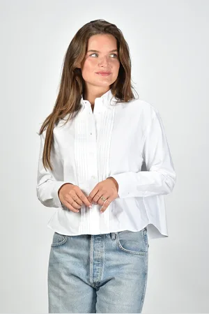 Academia Blouse Miuccia 73D3-020 unito bianco