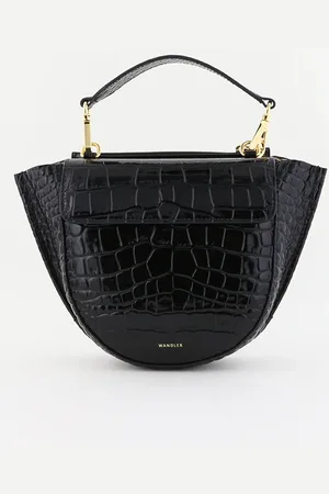 Wandler Crossbody Hortensia Mini 000025-3251 black croco