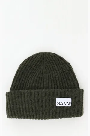 Ganni Muts Beanie A4429 kalamata