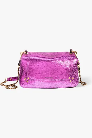 JÉRÔME DREYFUSS Crossbody Bobi lame fuxia