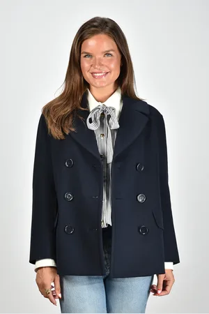 Max Mara S jas Efebo-081 midnight blue