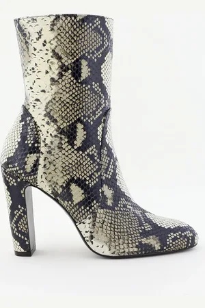 Stuart Weitzman Enkellaarsjes Vida 100 Zip SG234 new roccia