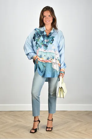 ZIMMERMANN Blouse Illustration Oversized 1576TF241 madame jade