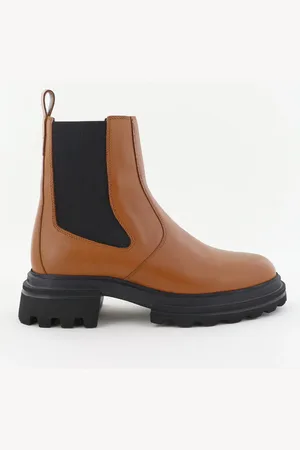 Hogan Enkellaarsjes H674 HXW6740FM006LOS018 cognac