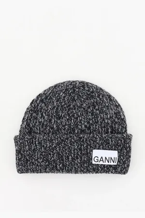 Ganni Muts A4938 zwart