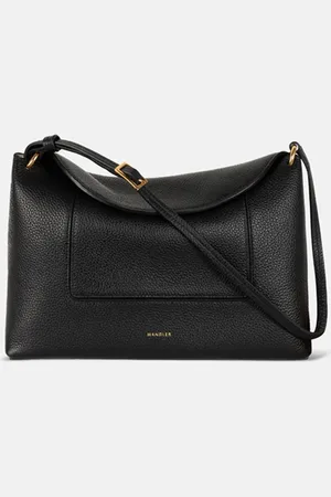 Wandler Crossbody Penelope Slouch leer 000148-5600 black crust