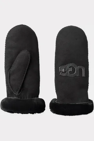 UGG Handschoenen Sheepskin Embroidered Mitten 20932 black