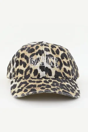 Ganni Cap A6303 dierenprint