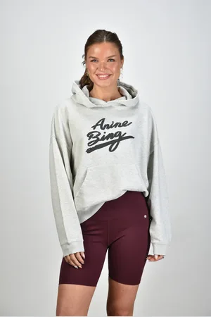 ANINE BING Trui Harvey A-08-10525-GRY1 heather grey