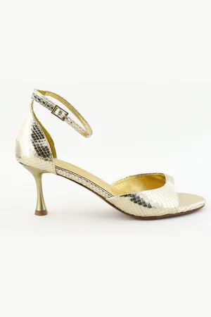 Toral Sandalen TL-FIRENZE/SS serpiente metal oro 22
