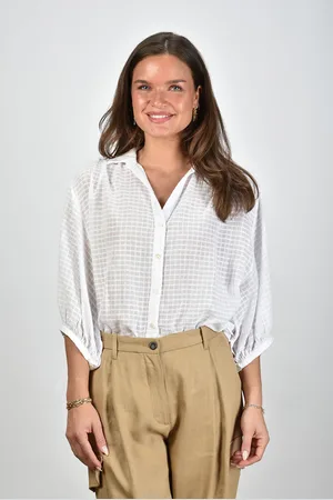 Academia Blouse Priscilla 74DT4-020 bianco unito