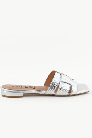 Bibi Lou Slippers 760Z46VK silver