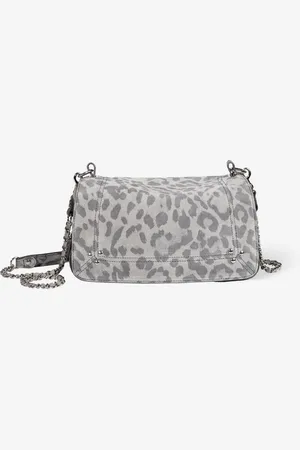 JÉRÔME DREYFUSS Crossbody Bobi dierenprint