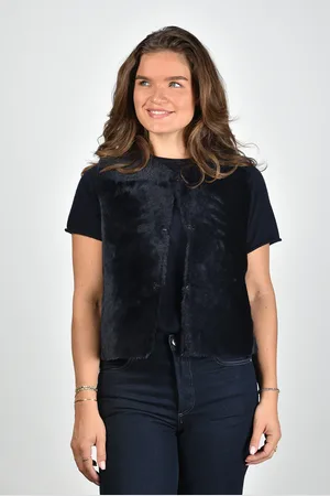 Suite 22 Gilet Vondel Short navy