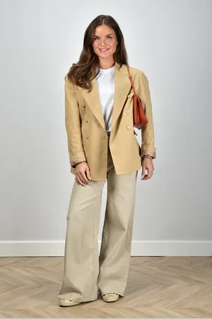 Denimist Blazer Deconstructed DB Peak Lapel DSW0057-929 light khaki