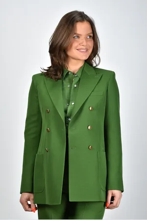 Ami Blazer Croisee FBV202.WV0004 evergreen