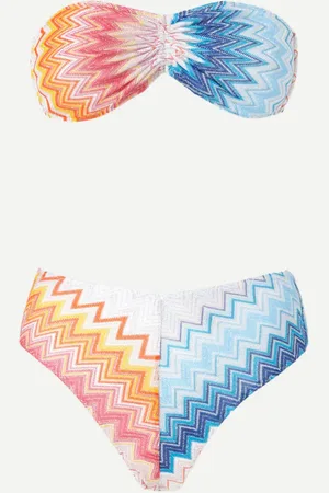 Missoni Mare bikini MS25SP00-BR00ZY multi shaded fucsia/black