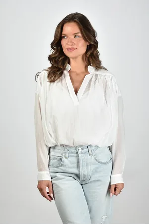 Greek Archaic Kori Blouse S25K-340614 white