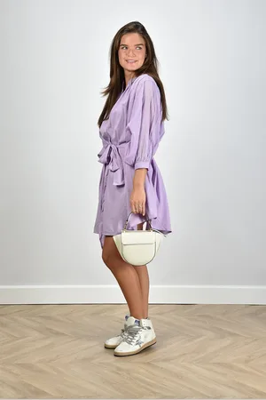 Sea me happy Jurk Balloon Short Double Layered lavender