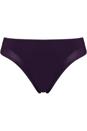 Marlies Dekkers Cache Coeur Deep Purple Bralette Bikini with High