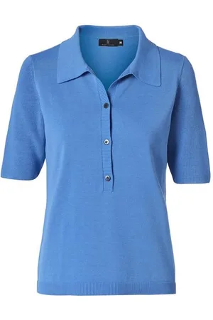 Mart Visser Bradley Knit Polo Licht Blauw