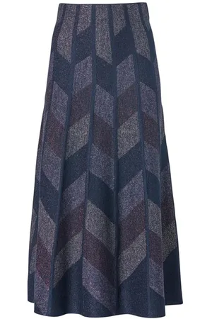 Mart Visser Maddie Lurex Rok Navy / Lila