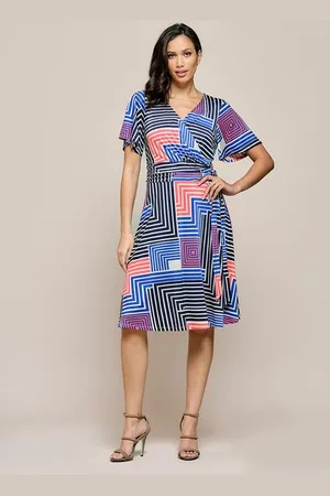 Mart Visser Regina Print Jurk
