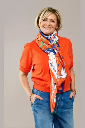 Mart Visser Caroline Tensen Lovebird Scarf Oranje