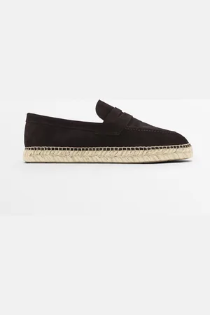 Massimo Dutti Heren - Espadrilles Met Wreefband - Bordeauxrood - 40