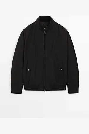 Massimo Dutti Heren - Bomberjack - Zwart - M