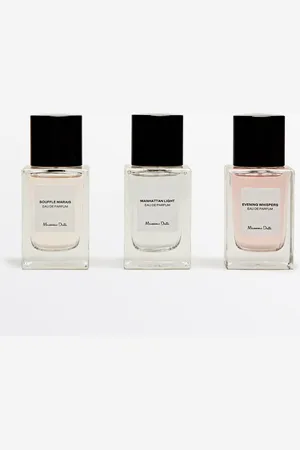 Massimo Dutti Dames - (3 X 30 Ml) The Scent Collection Eau De Parfum Set - Zwart - 01