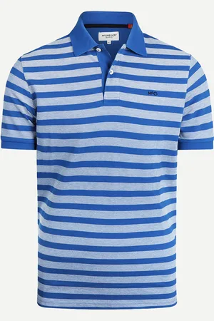 McGregor Polo Piqué Oxford Gestreept - - S