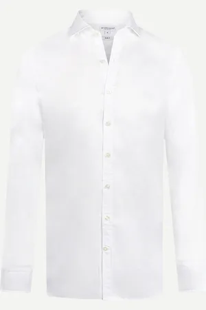 McGregor 2 voor €160 - - Overhemd Slim Fit Luxe Twill - - S