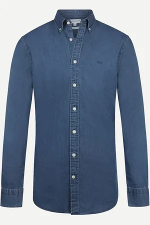 McGregor 2 voor €160 - - Overhemd Blue Denim - - S