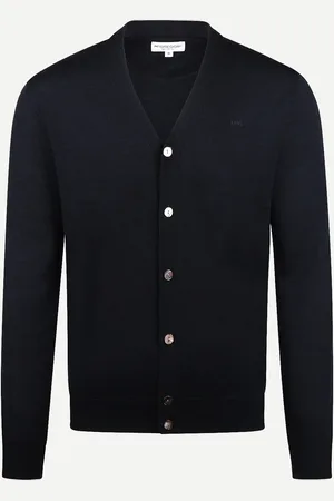 McGregor Vest Fine Merino Knoopsluiting - - S