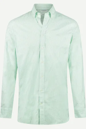 McGregor 2 voor €160 - - Overhemd Oxford Stretch Kleine Streep - - S
