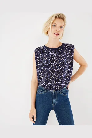 Mexx Top Print Navy