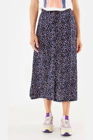 Mexx Button through rok geprint Navy