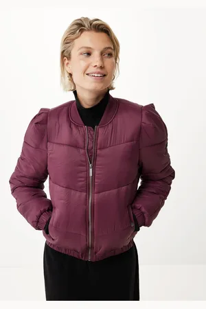 Mexx Short padded bomber jacket Dark Red