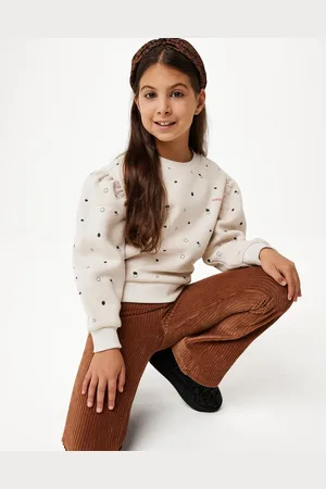 Mexx Crewneck embroidery sweater Off White