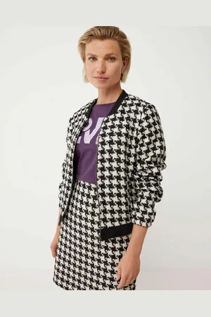 Mexx Bouclé bomber jacket Black