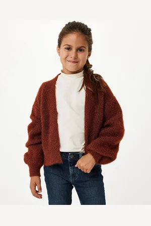 Mexx Lurex cardigan Dark Brown