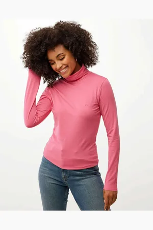 Mexx Basic long sleeve turtle neck tee Pink