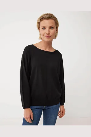 Mexx Batsleeve basic knit pullover Black
