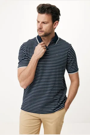 Mexx Polo Gestreept Navy