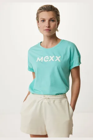 Mexx Fay Basic Oversized Tee Aqua Green