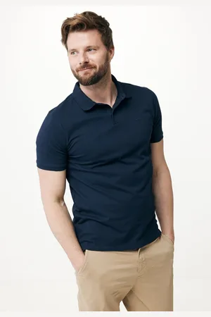 Mexx Basic Korte Mouwen Polo Navy